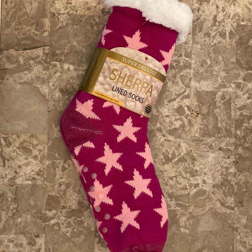 New Heat Trendz Super Deluxe Sherpa Lined Socks